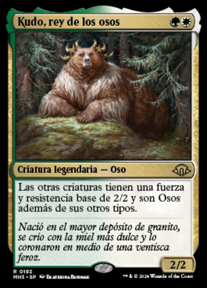 Kudo, King Among Bears (Modern Horizons 3 #192)