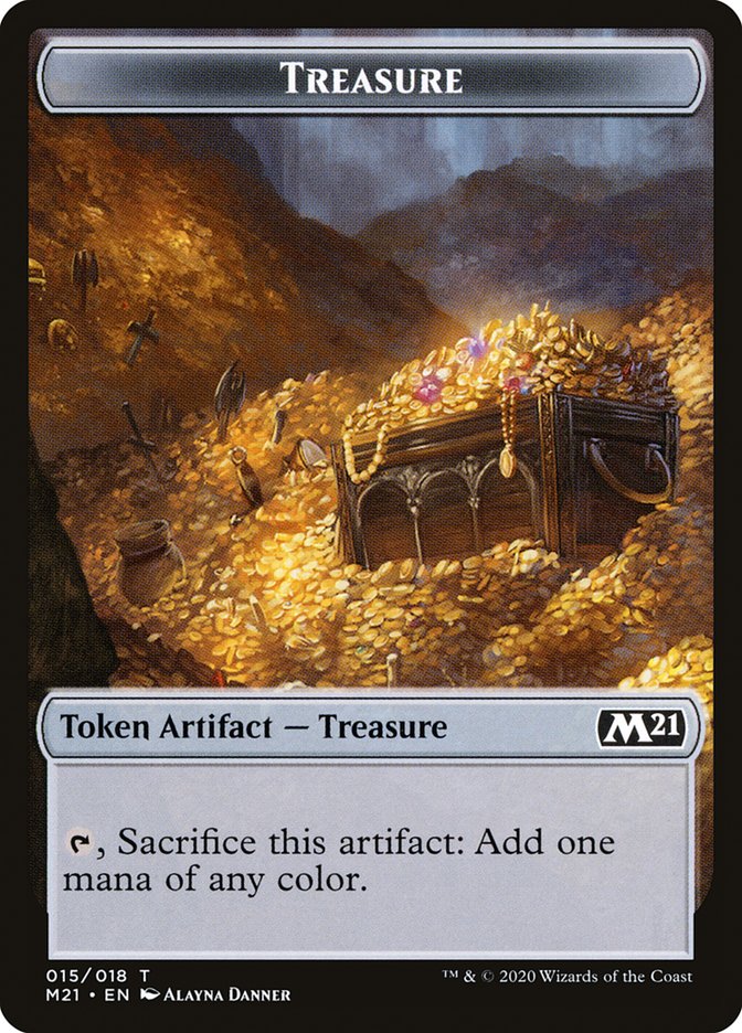 Treasure (Core Set 2021 Tokens #15)