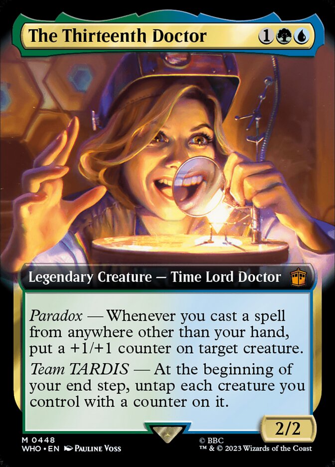 The Thirteenth Doctor - Doctor Who - MTG Print