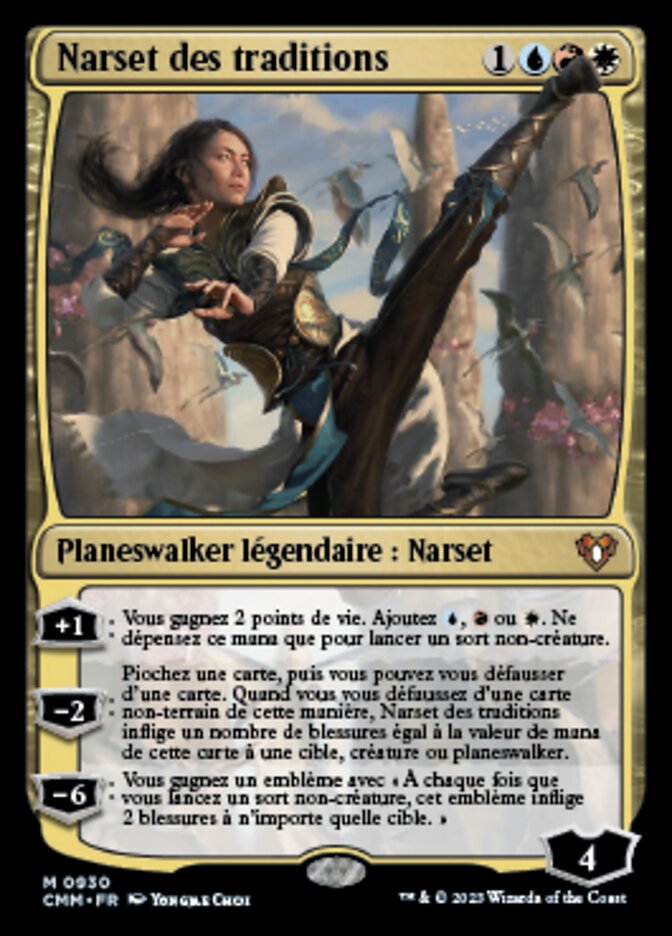 Narset of the Ancient Way (Commander Masters #930)