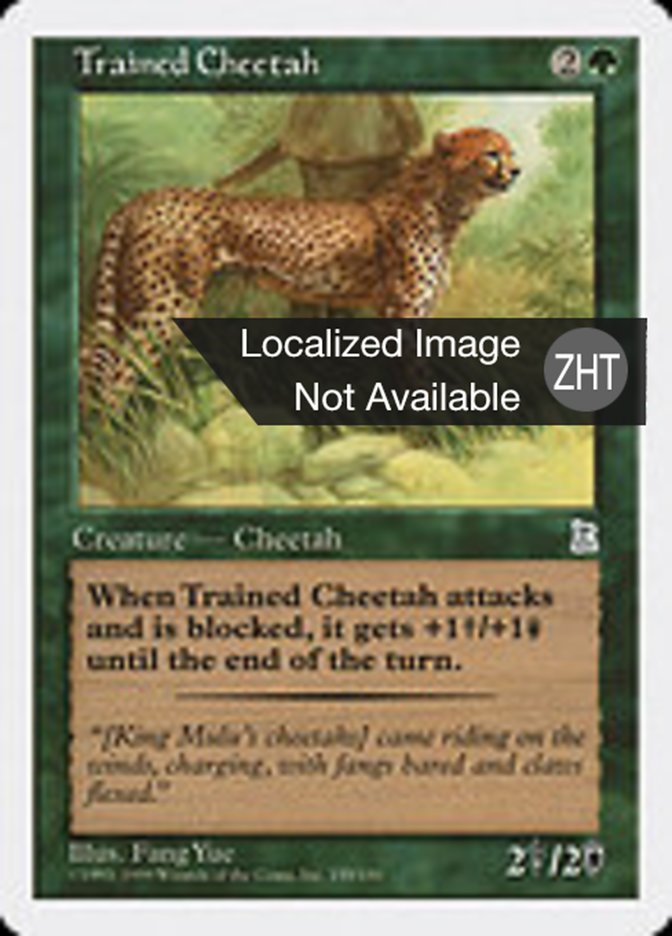 Trained Cheetah (Portal Three Kingdoms #154)