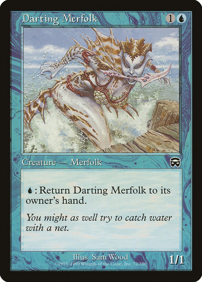 Darting Merfolk (Mercadian Masques #72)