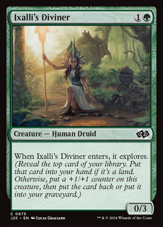 Ixalli's Diviner (Foundations Jumpstart #675)