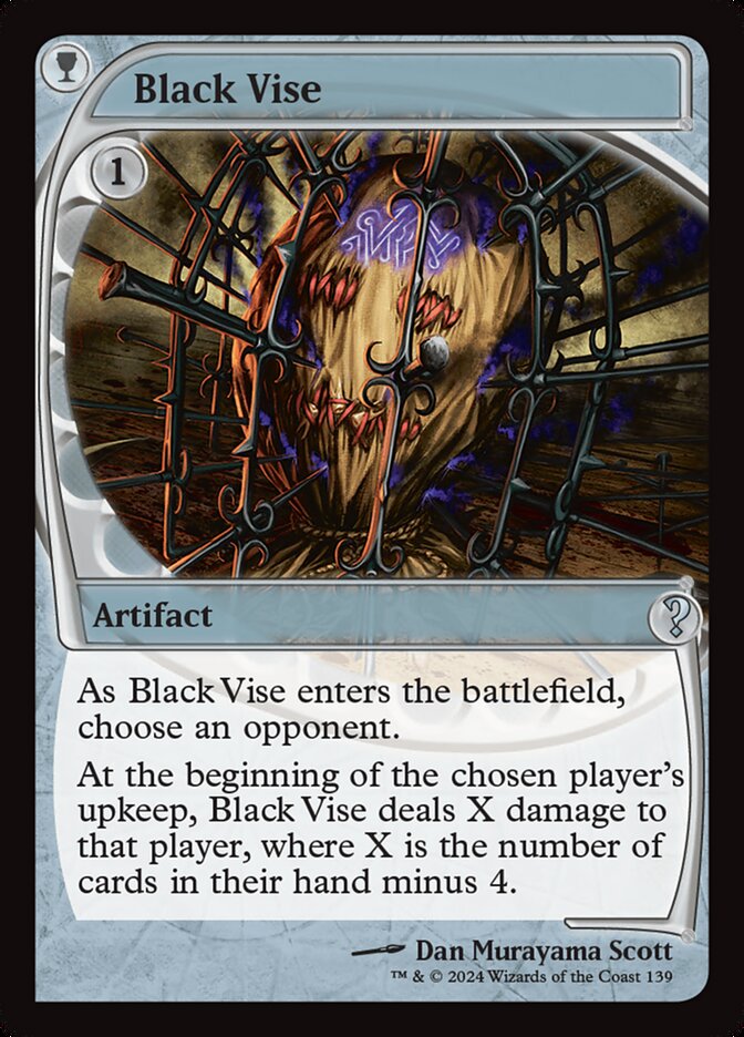 Black Vise (Mystery Booster 2 #139)