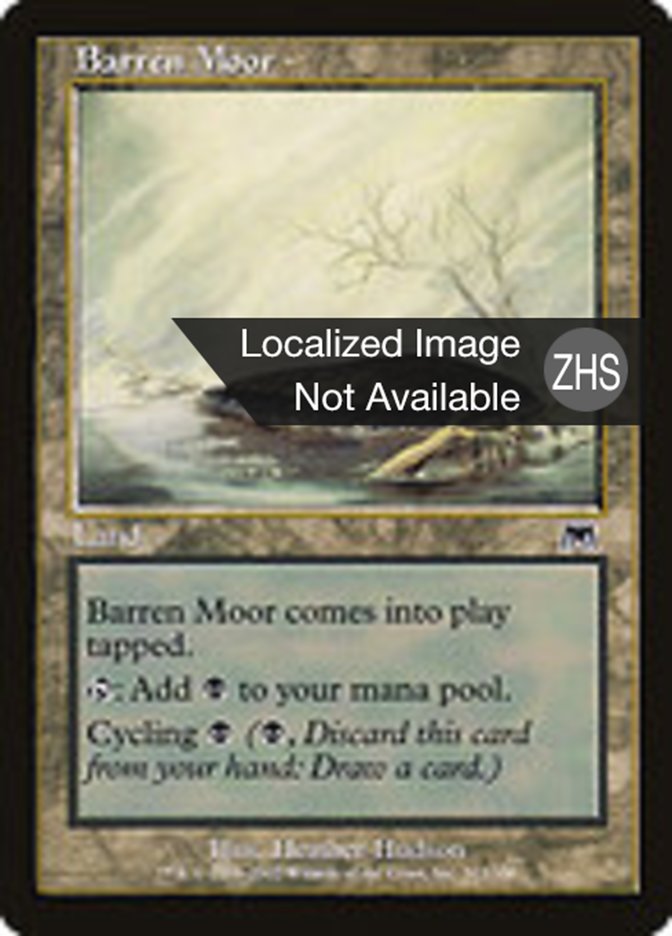 Barren Moor (Onslaught #312)