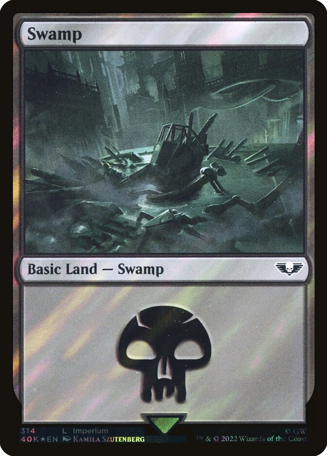 Swamp (Warhammer 40,000 Commander #314★)
