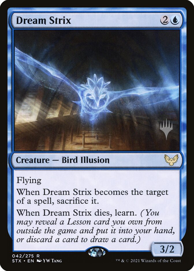 Dream Strix (Strixhaven: School of Mages Promos #42p)