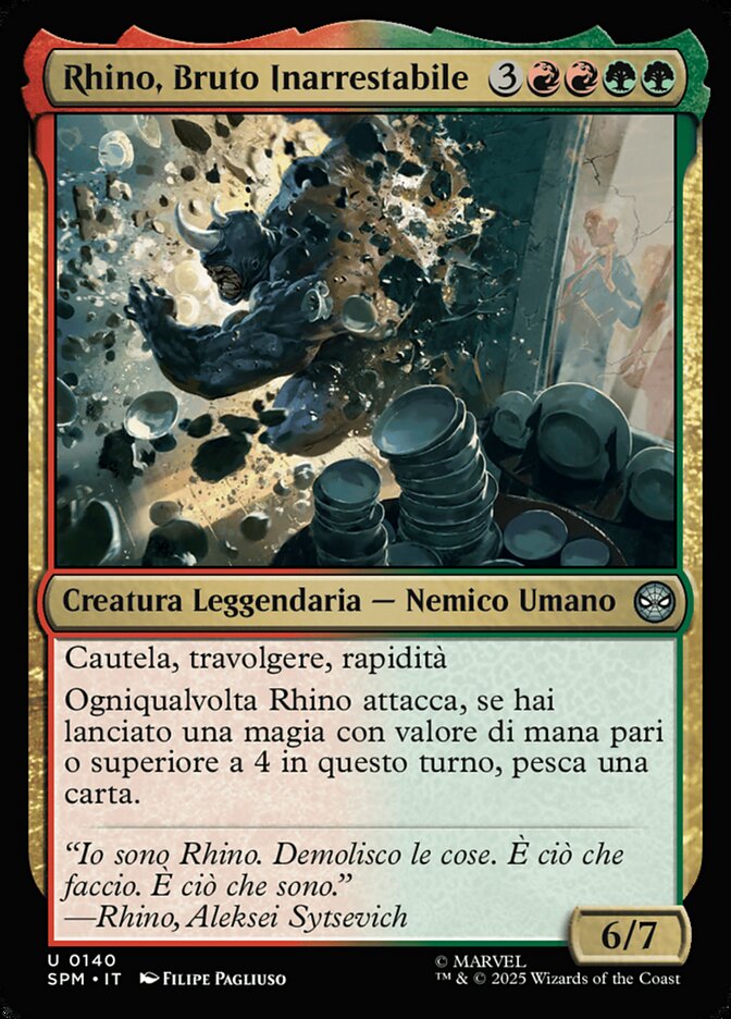 Rhino, Bruto Inarrestabile