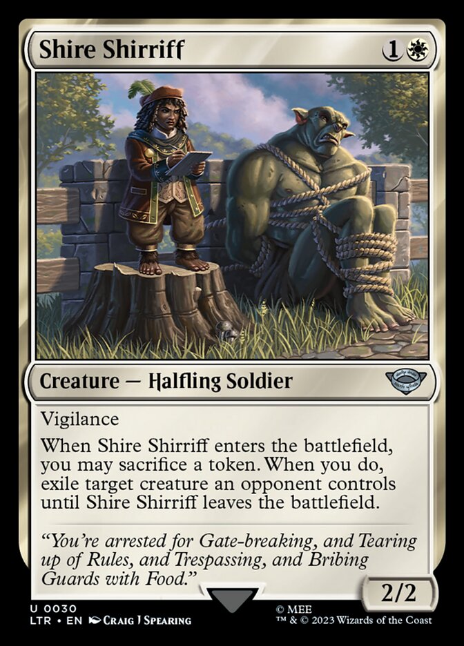 Shire Shirriff (The Lord of the Rings: Tales of Middle-earth #30)