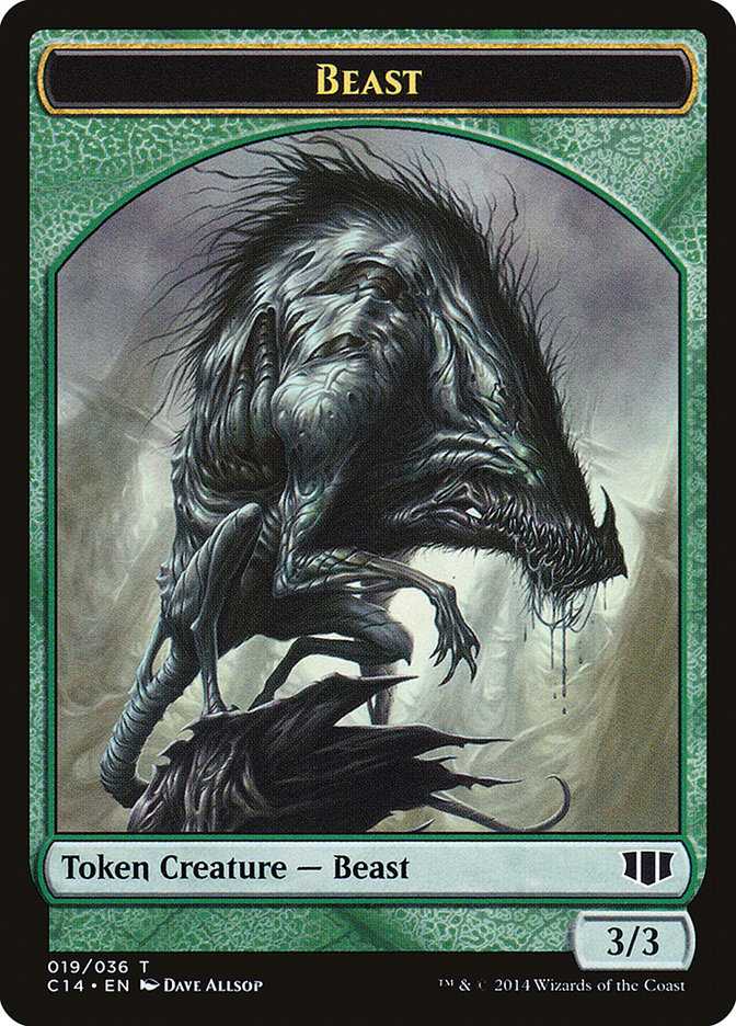 Beast (Commander 2014 Tokens #19)