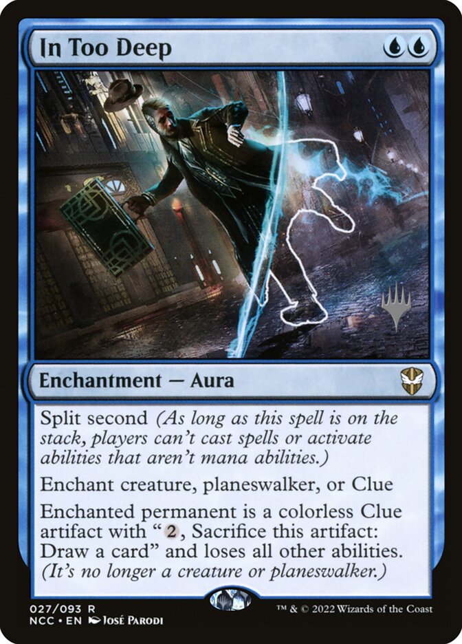 In Too Deep (New Capenna Commander Promos #27p)