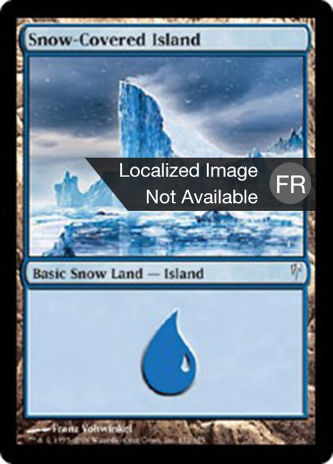 Snow-Covered Island (Coldsnap #152)