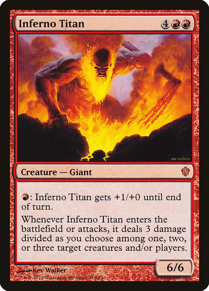 Inferno Titan (Commander 2013 #114)