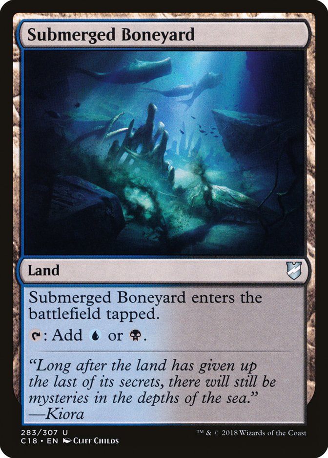 Submerged Boneyard (Commander 2018 #283)