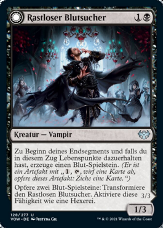 Rastloser Blutsucher