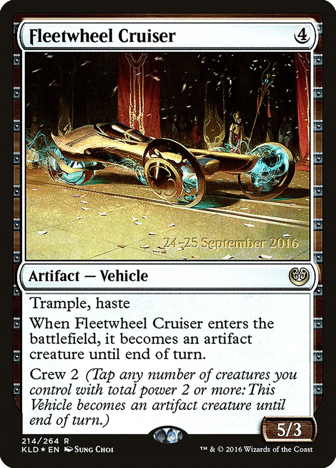 Fleetwheel Cruiser (Kaladesh Promos #214s)