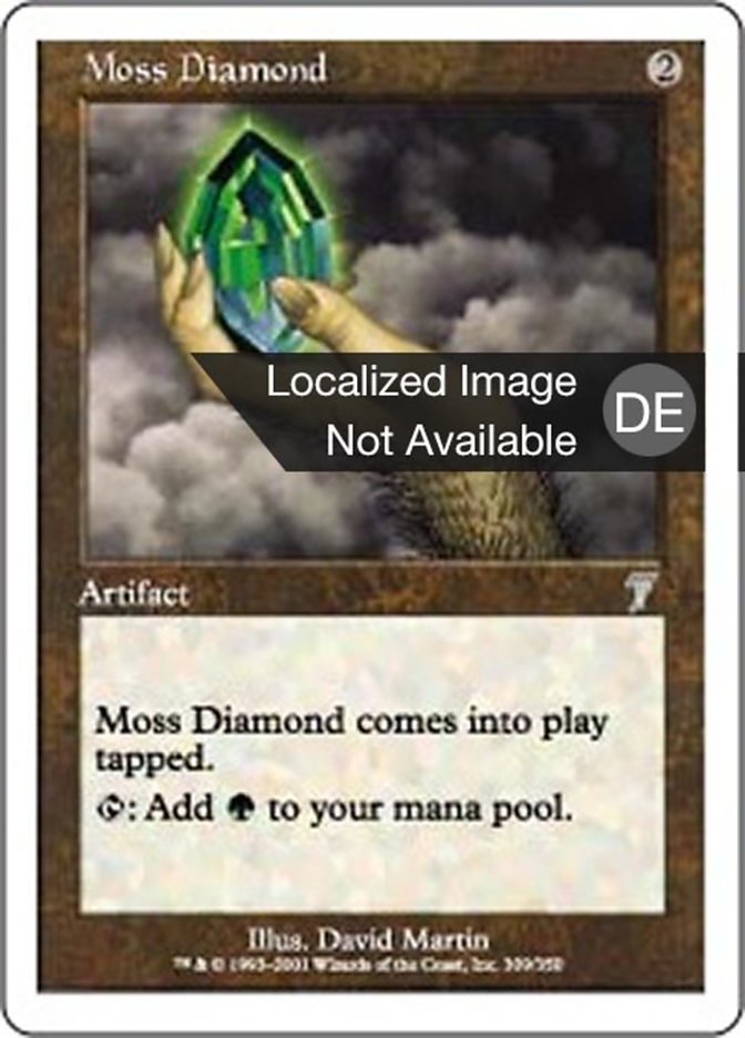 Moss Diamond (Seventh Edition #309)