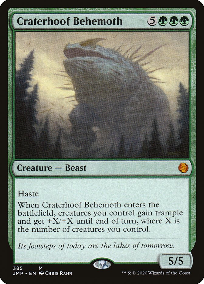 Craterhoof Behemoth (Jumpstart #385)