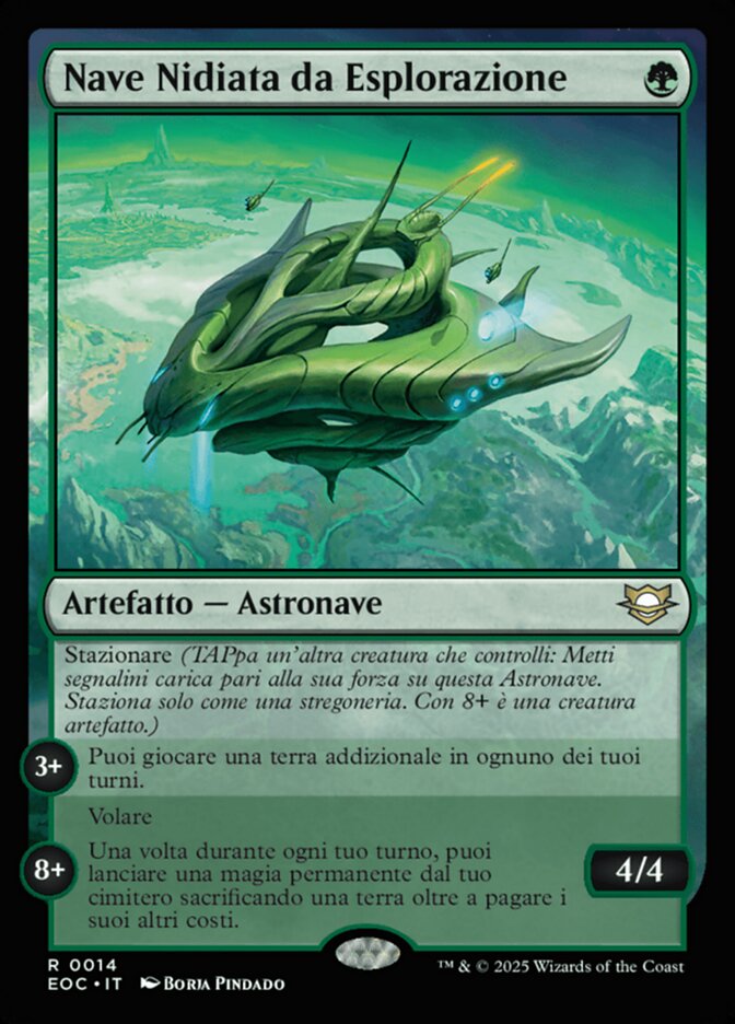 Nave Nidiata da Esplorazione