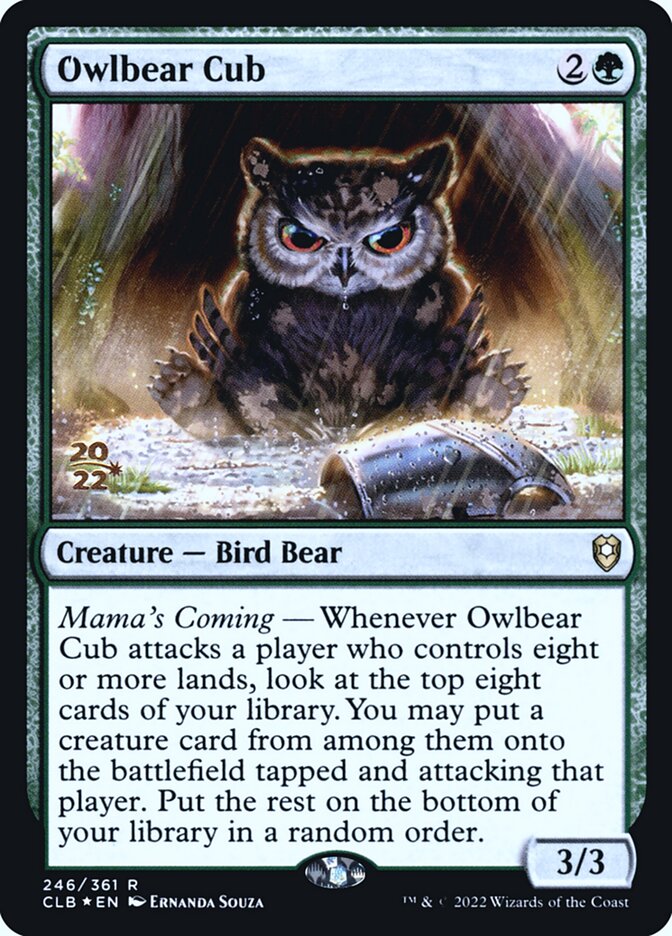 Owlbear Cub (Battle for Baldur's Gate Promos #246s)