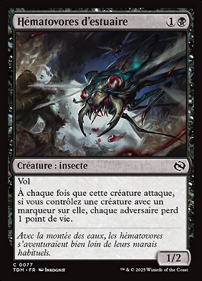Hématovores d'estuaire
