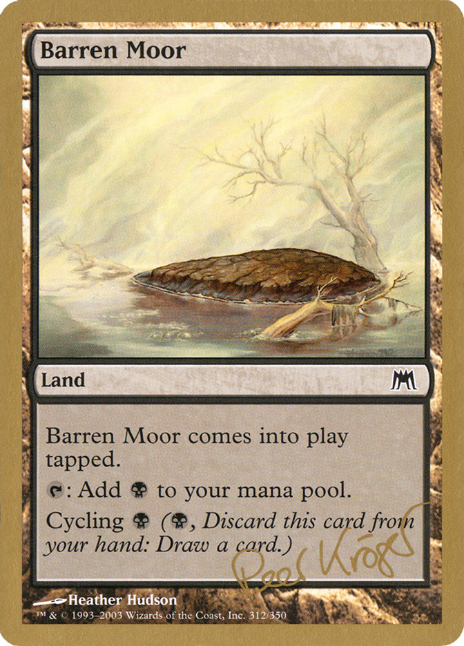 Barren Moor (World Championship Decks 2003 #pk312)