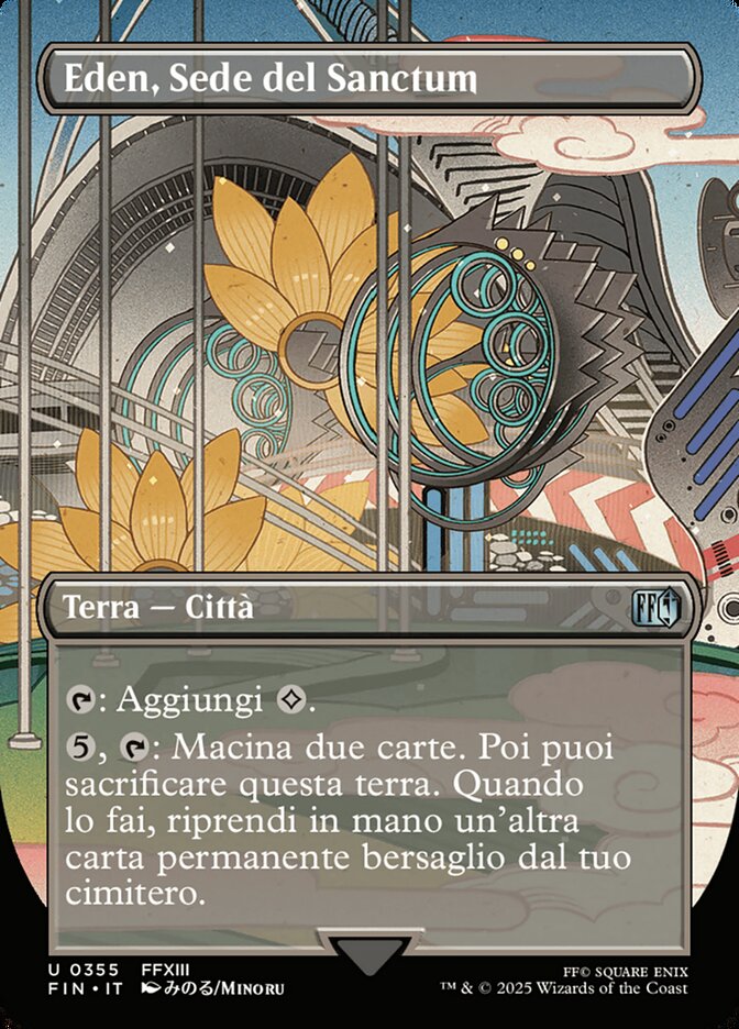 Eden, Sede del Sanctum