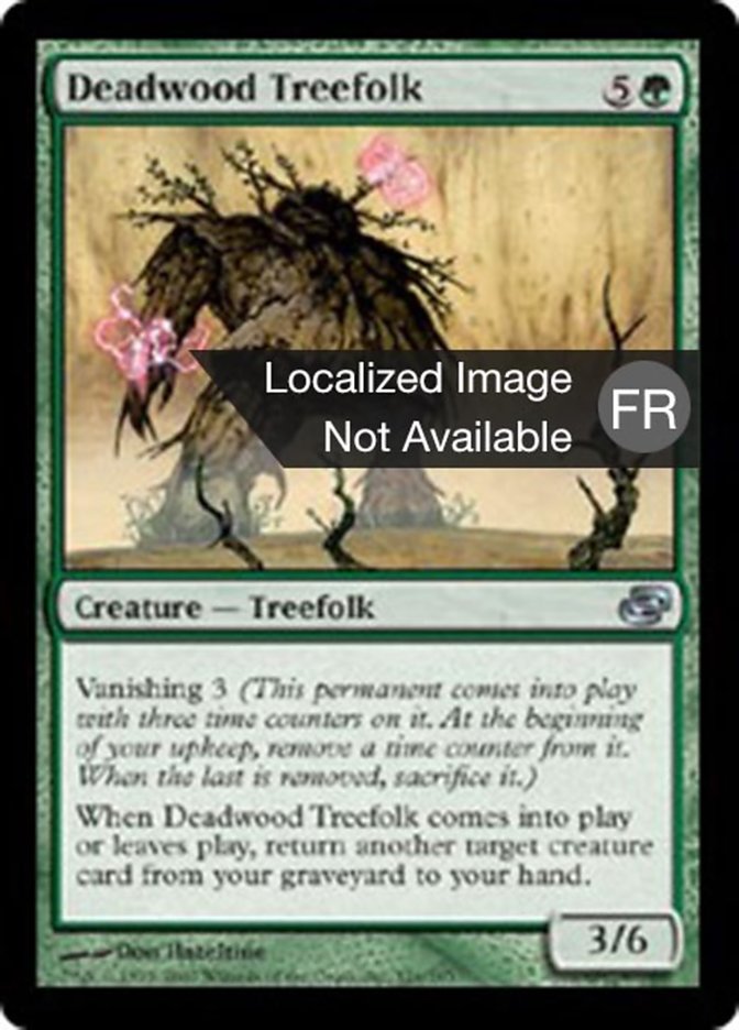 Deadwood Treefolk (Planar Chaos #126)