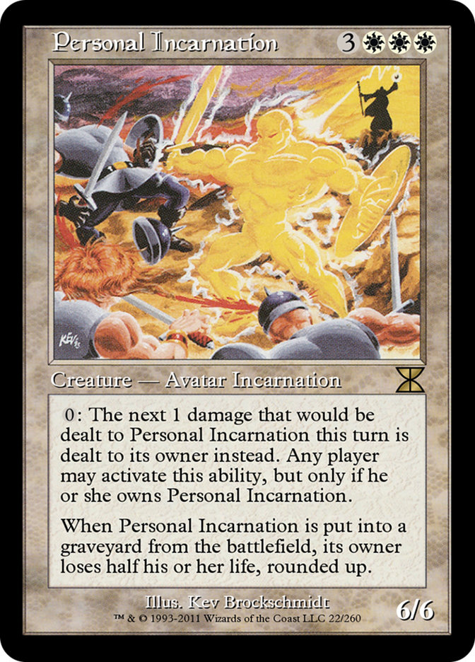 Personal Incarnation (Masters Edition IV #22)