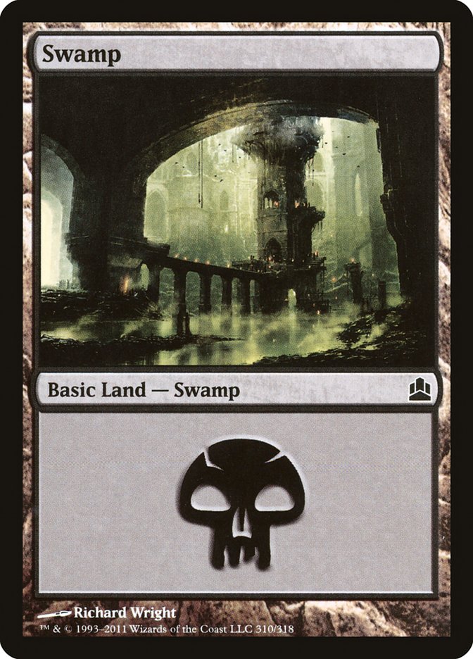 Swamp (Commander 2011 #310)