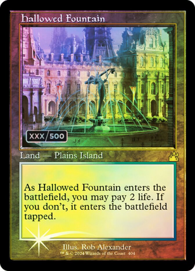 Hallowed Fountain (Ravnica Remastered #404z)