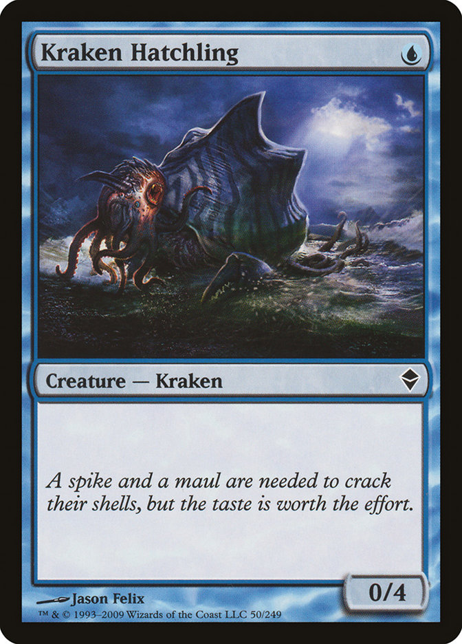 Kraken Hatchling (Zendikar #50)