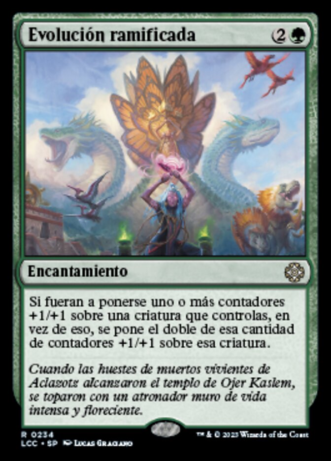 Branching Evolution (The Lost Caverns of Ixalan Commander #234)
