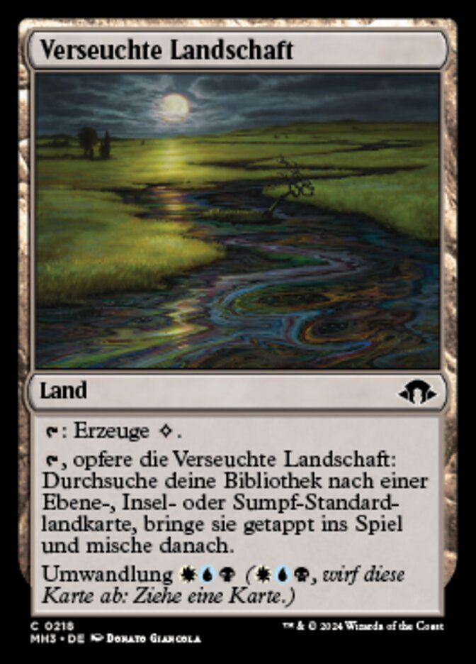 Verseuchte Landschaft