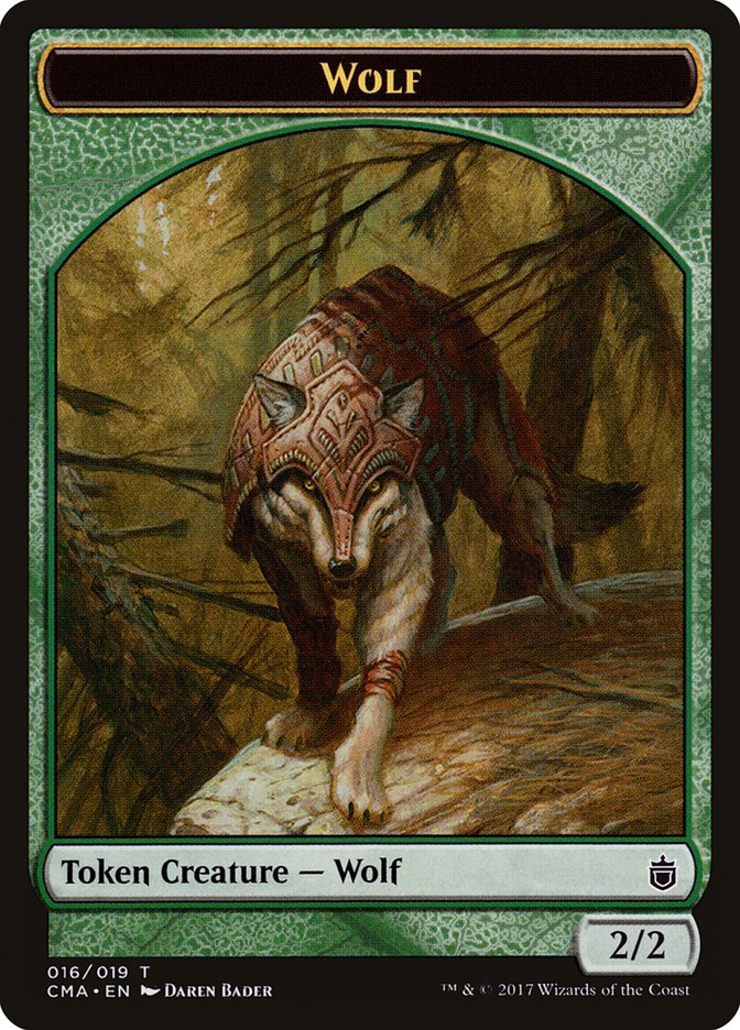 Wolf (Commander Anthology Tokens #16)