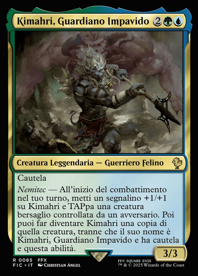 Kimahri, Guardiano Impavido