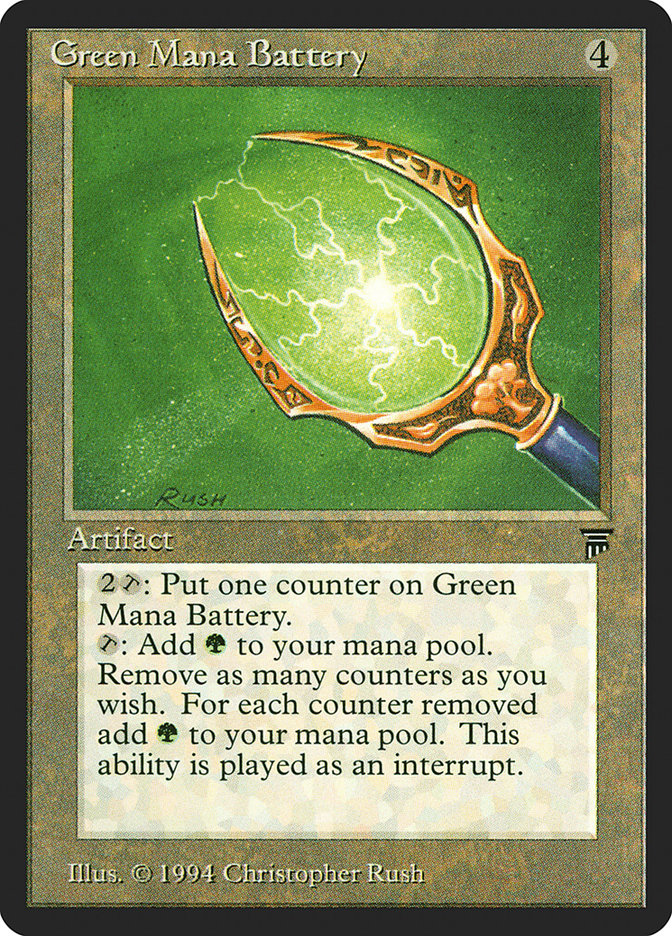 Green Mana Battery (Legends #279)