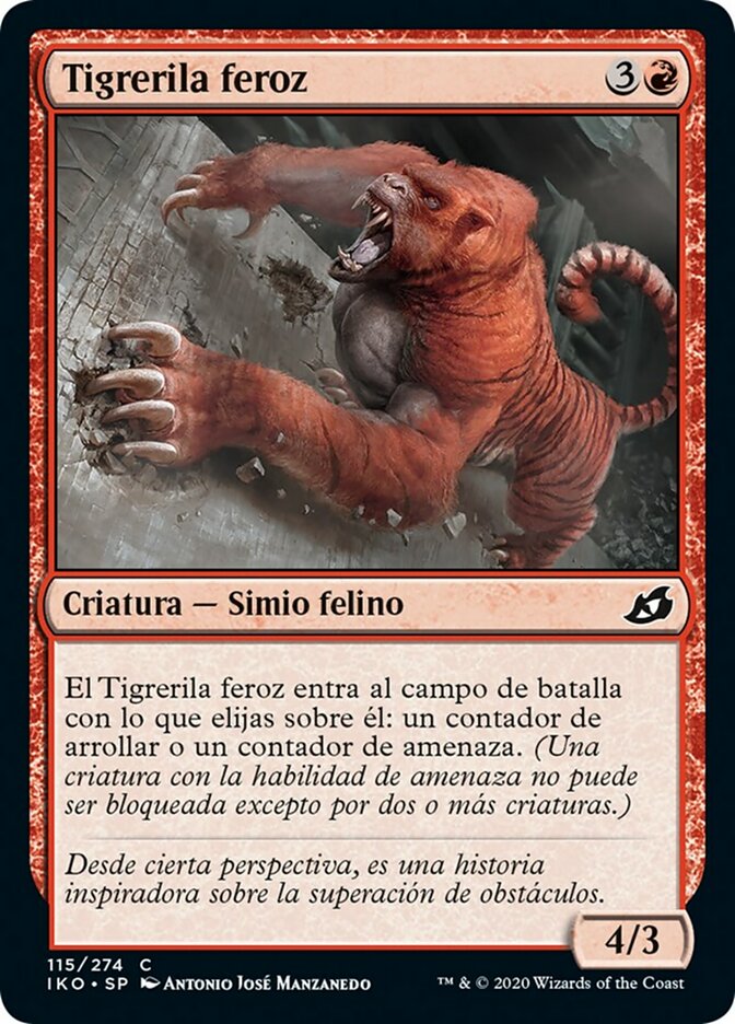 Ferocious Tigorilla (Ikoria: Lair of Behemoths #115)