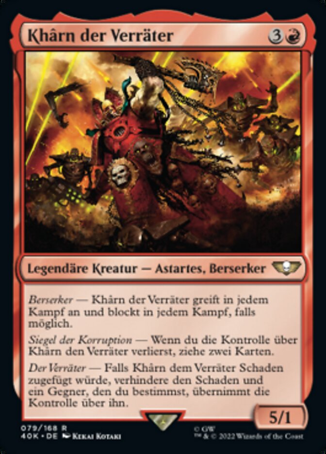 Khârn the Betrayer (Warhammer 40,000 Commander #79)