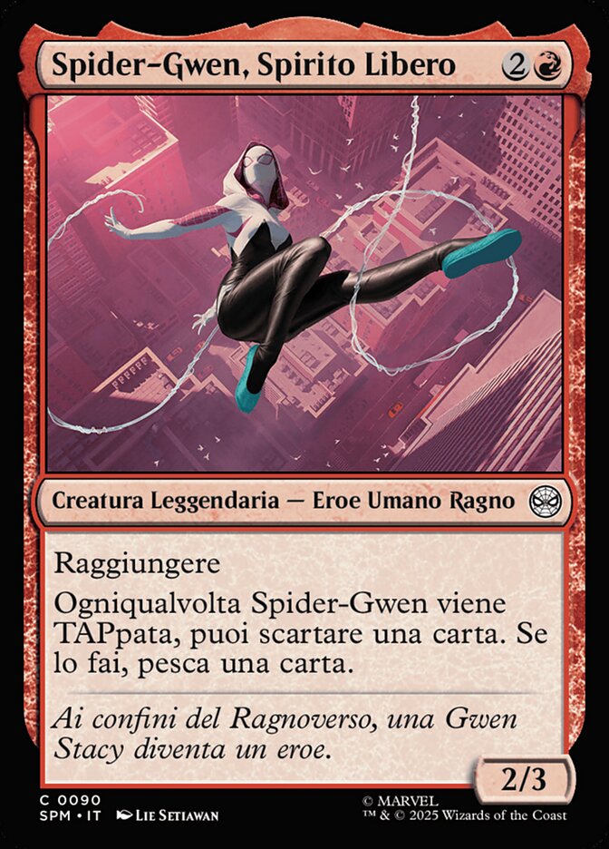 Spider-Gwen, Spirito Libero