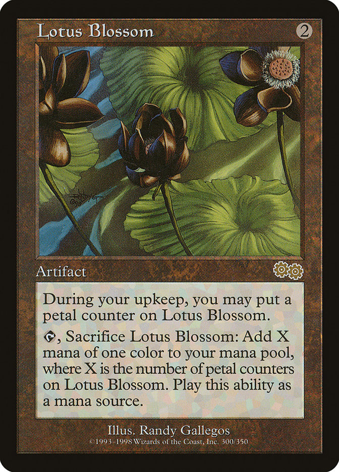 Lotus Blossom (Urza's Saga #300)