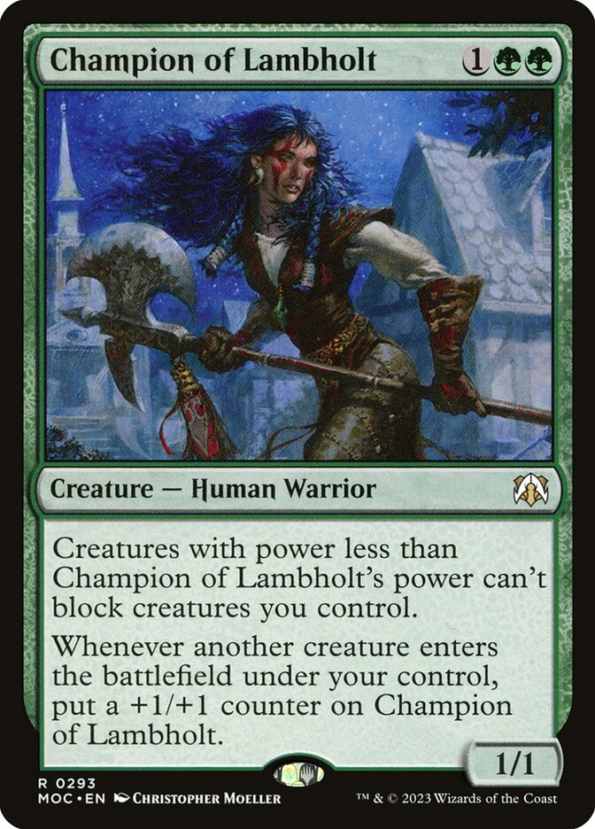 Champion of Lambholt (March of the Machine Commander #293)