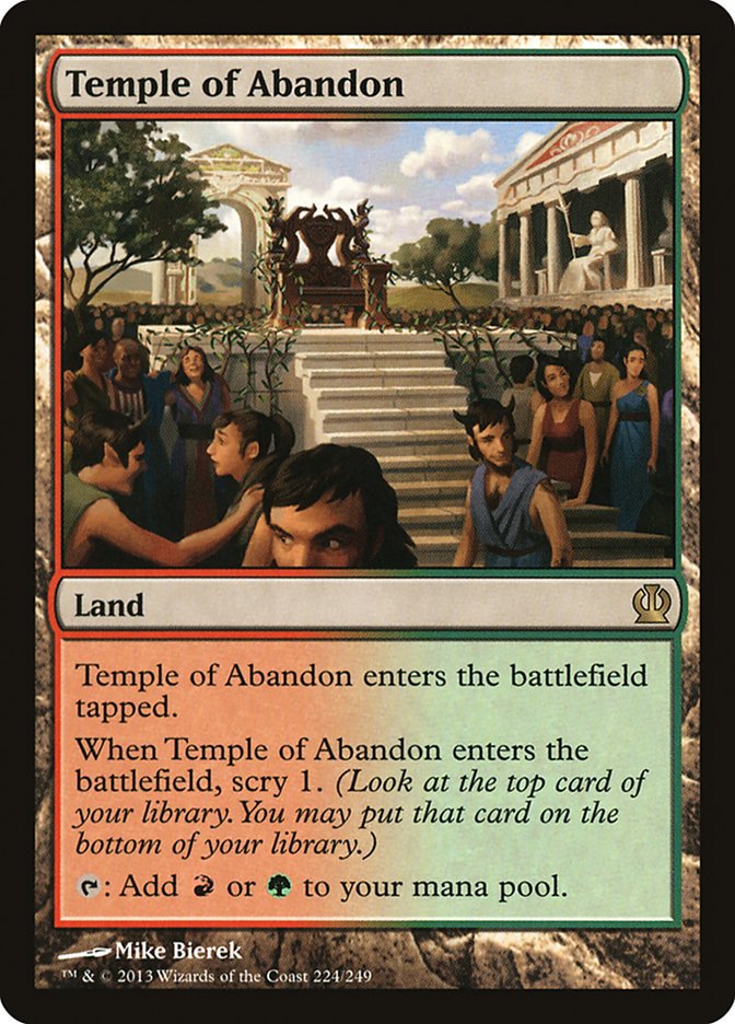 Temple of Abandon (Theros #224)