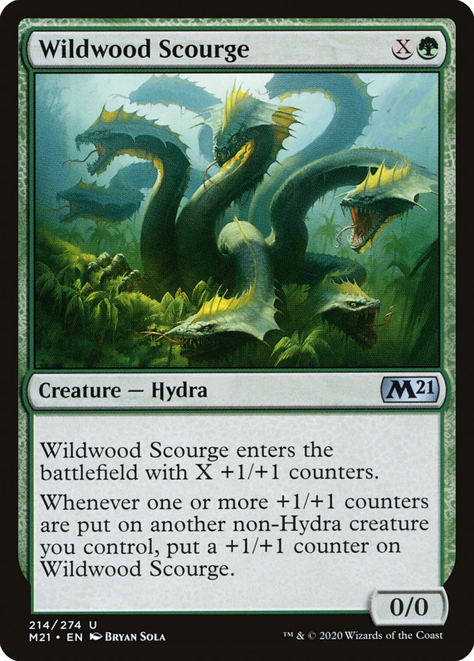 Wildwood Scourge (Core Set 2021 #214)