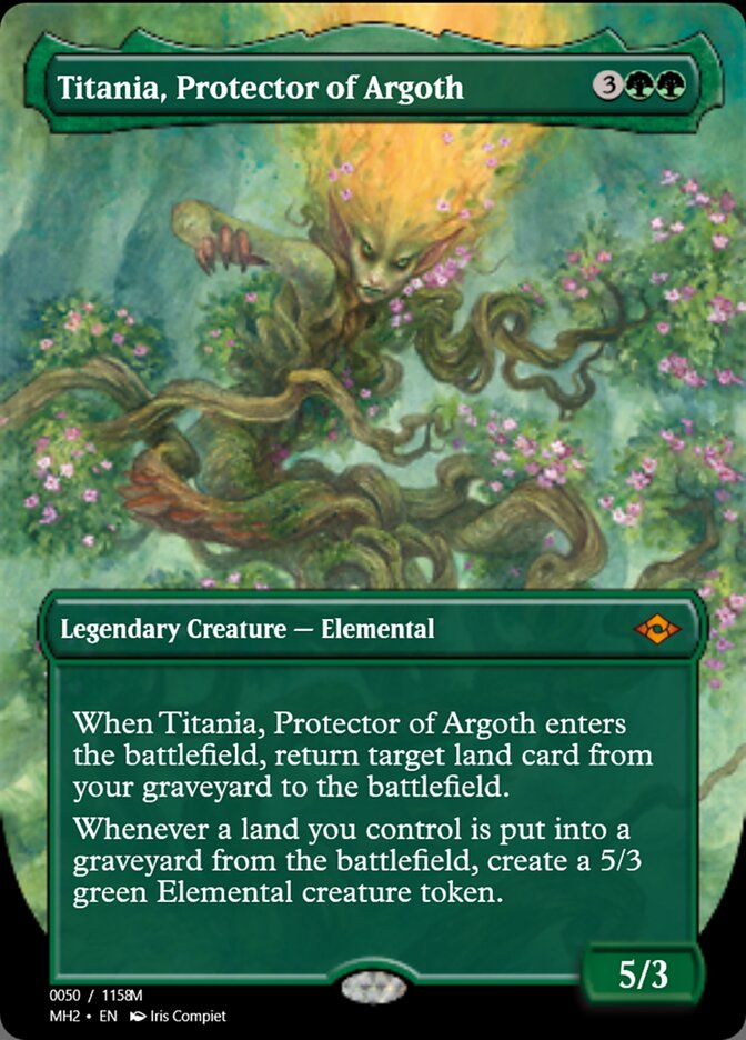 Titania, Protector of Argoth (Magic Online Promos #91301)