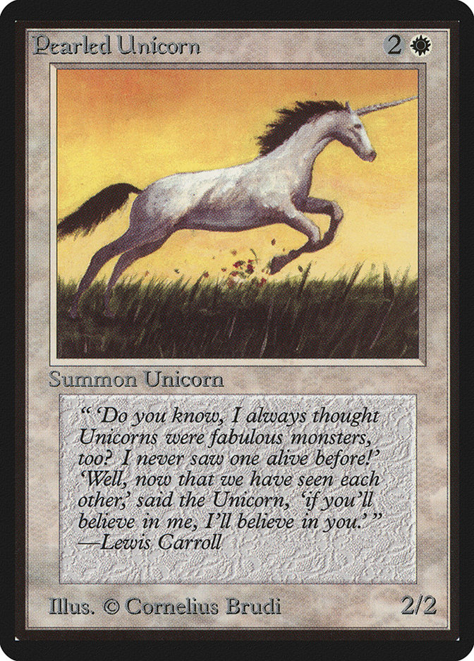 Pearled Unicorn (Limited Edition Beta #31)