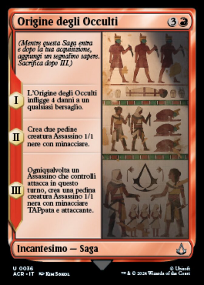 Origine degli Occulti