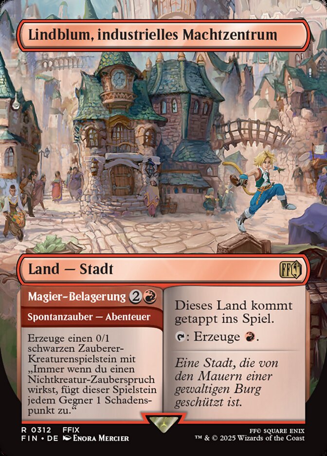 Lindblum, Industrial Regency // Mage Siege