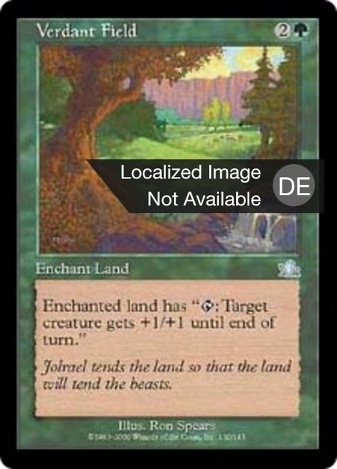 Verdant Field (Prophecy #130)