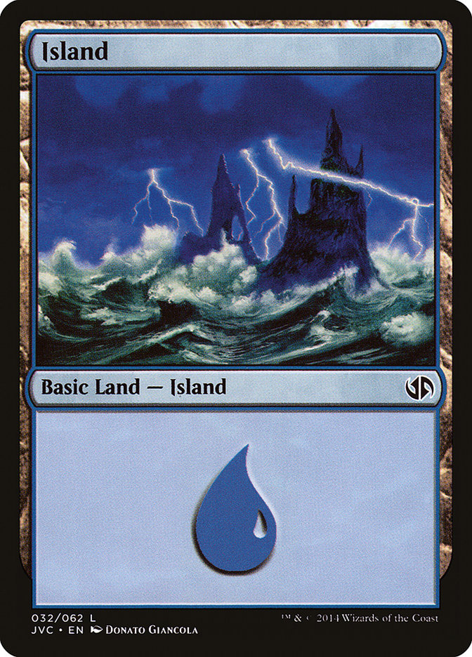 Island (Duel Decks Anthology: Jace vs. Chandra #32)